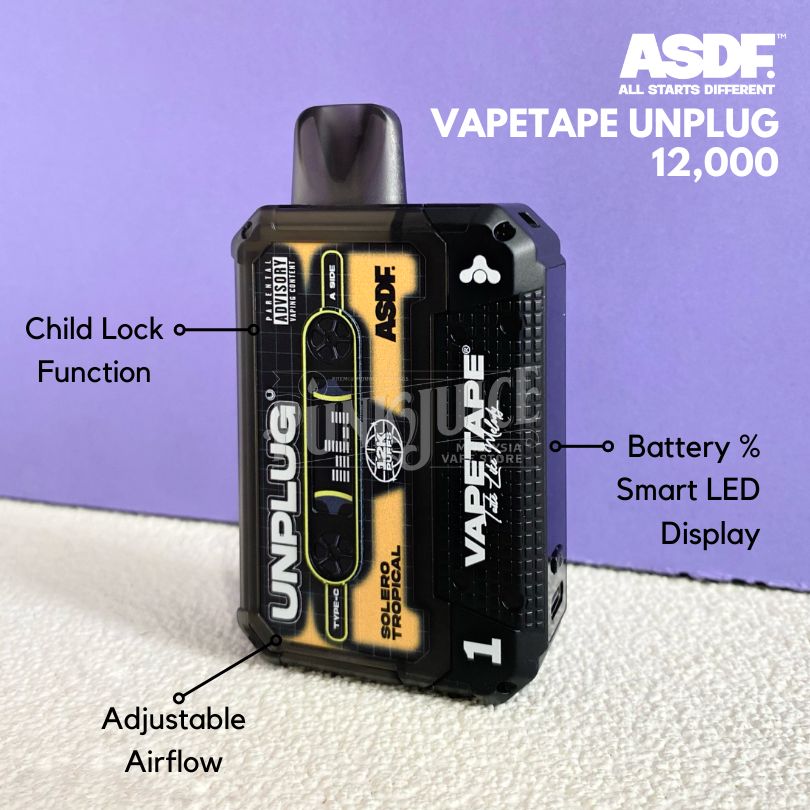 ASDF Offgrid (12K) 5% - LED Screen - Disposable Pod