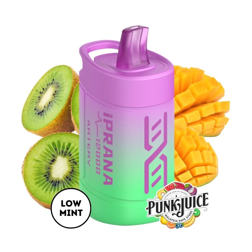 Artery iPRANA 12,000 5% Disposable Pod - Kiwi Mango