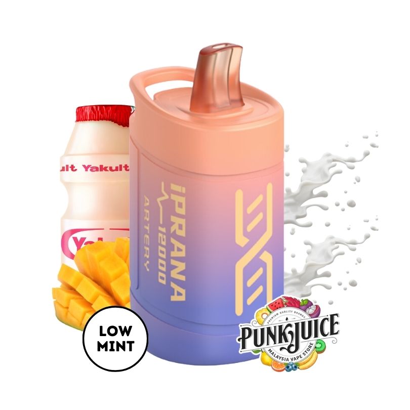 Artery iPRANA 12,000 5% Disposable Pod - Mango Yogurt