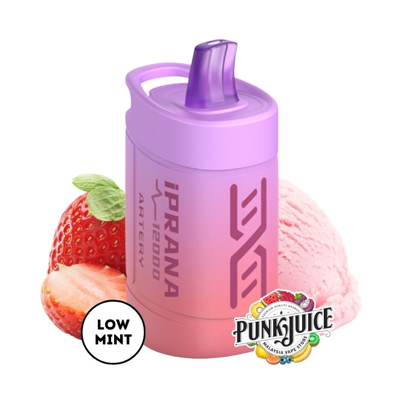 Artery iPRANA 12,000 5% Disposable Pod - Strawberry Ice Cream