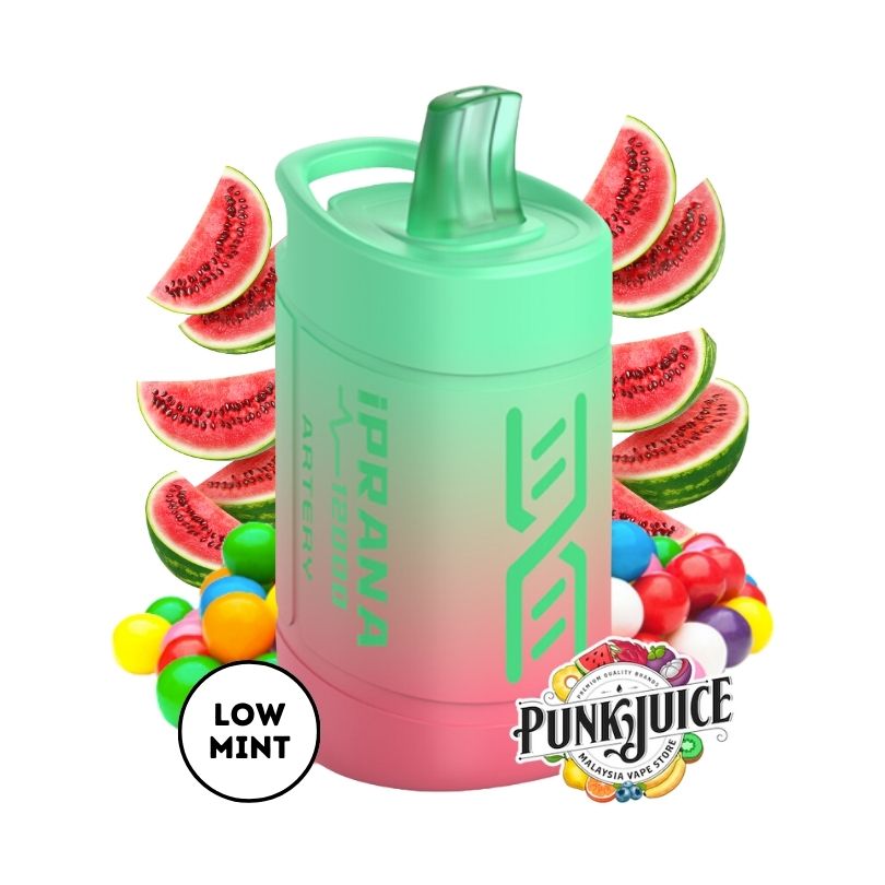 Artery iPRANA 12,000 5% Disposable Pod - Watermelon Bubblegum