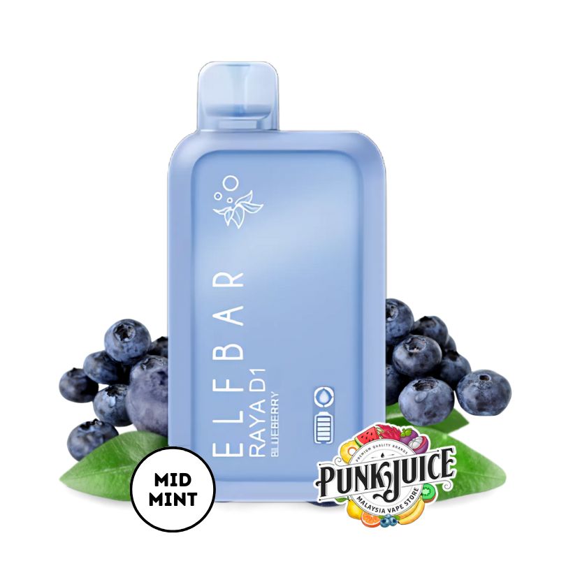 Elf Bar RAYA D1 (13K) 5% - LED Screen - Disposable Pod
