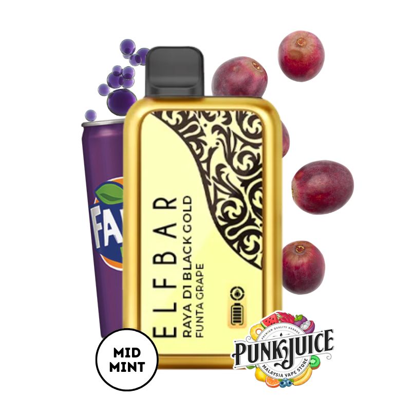 Elf Bar RAYA D1 (13K) 5% - LED Screen - Disposable Pod