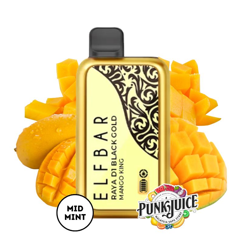 Elf Bar RAYA D1 (13K) 5% - LED Screen - Disposable Pod