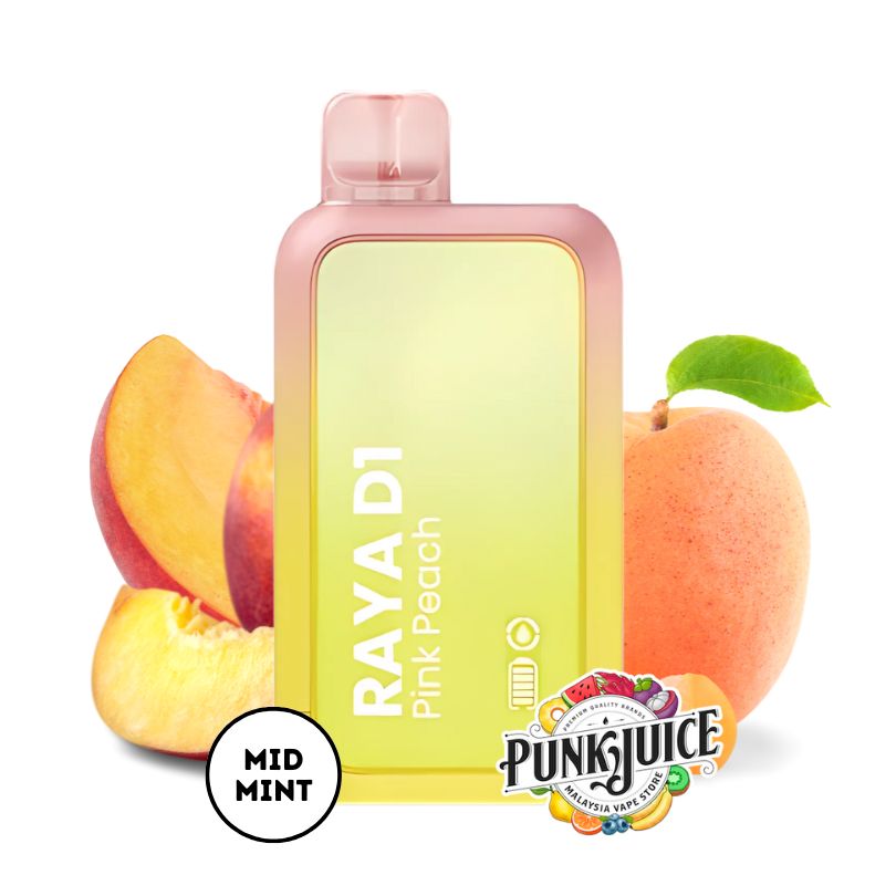 Elf Bar RAYA D1 (13K) 5% - LED Screen - Disposable Pod