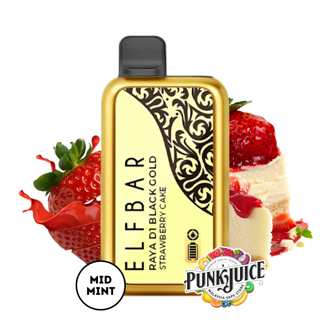 Elf Bar RAYA D1 (13K) 5% - LED Screen - Disposable Pod