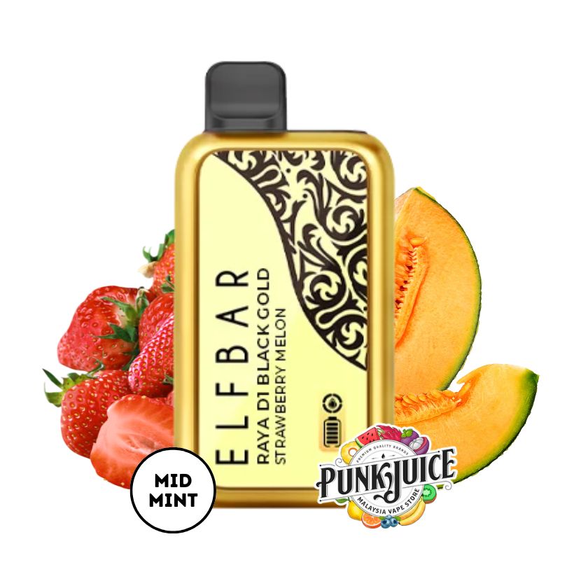 Elf Bar RAYA D1 (13K) 5% - LED Screen - Disposable Pod