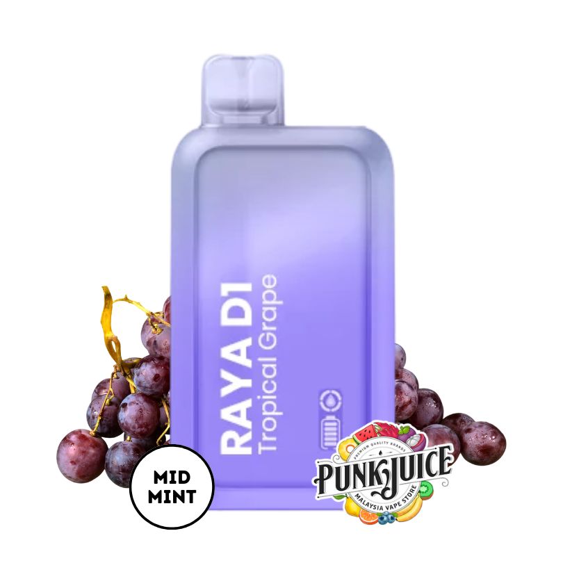 Elf Bar RAYA D1 (13K) 5% - LED Screen - Disposable Pod