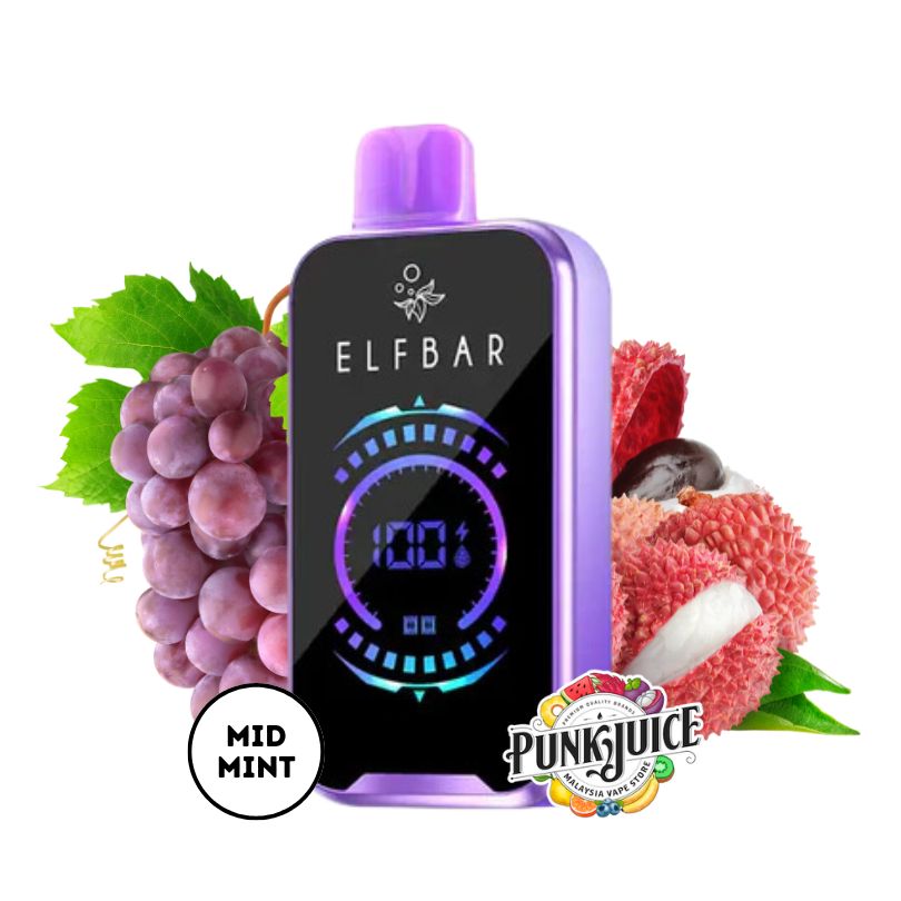 Elf Bar RAYA D2 (20K) 5% - LED Screen - Disposable Pod