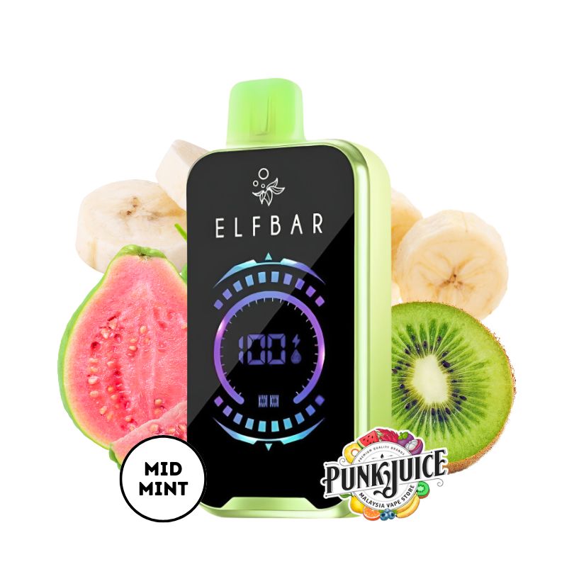 Elf Bar RAYA D2 (20K) 5% - LED Screen - Disposable Pod