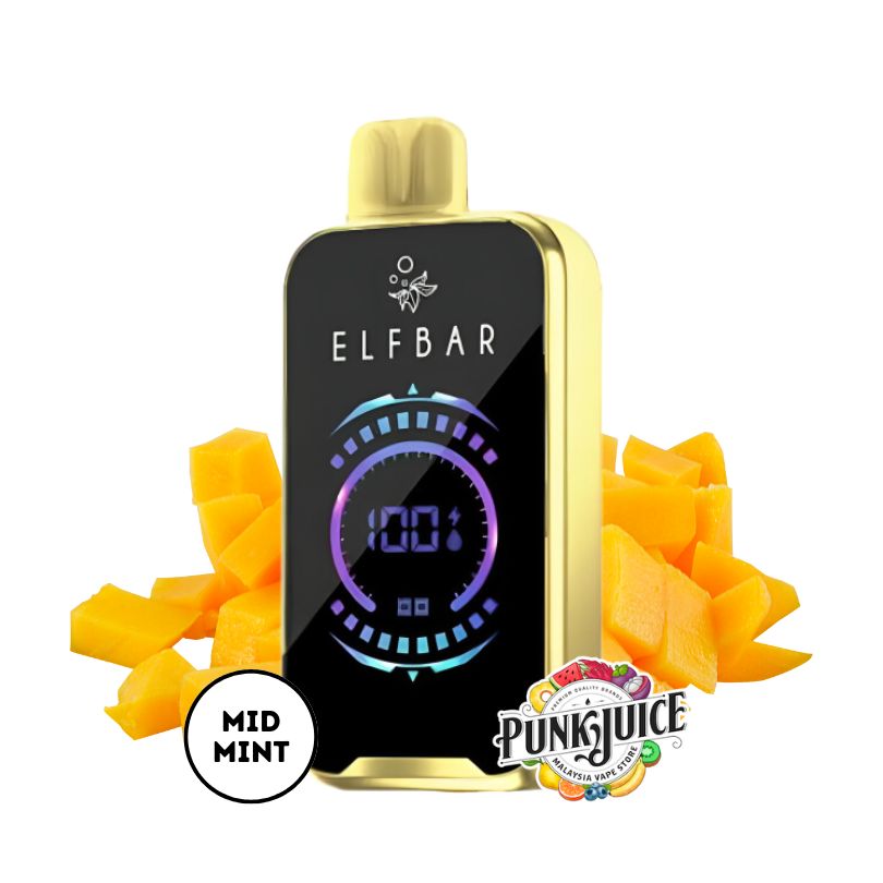 Elf Bar RAYA D2 (20K) 5% - LED Screen - Disposable Pod