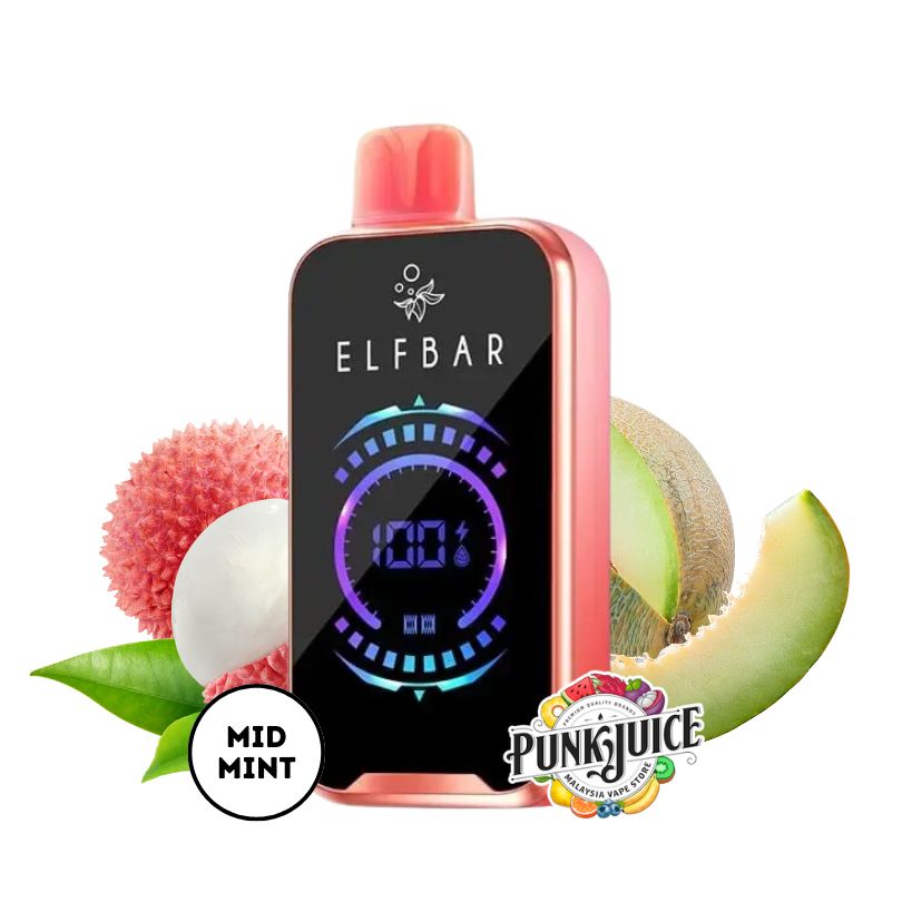 Elf Bar RAYA D2 (20K) 5% - LED Screen - Disposable Pod