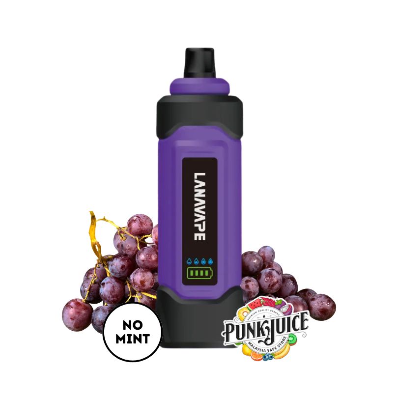 LANAVAPE Starship 12,000 5% - Led Screen - Disposable Pod