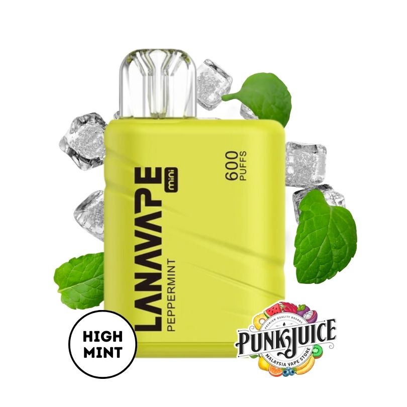 Lana Mini 600 3% Disposable Pod - Peppermint