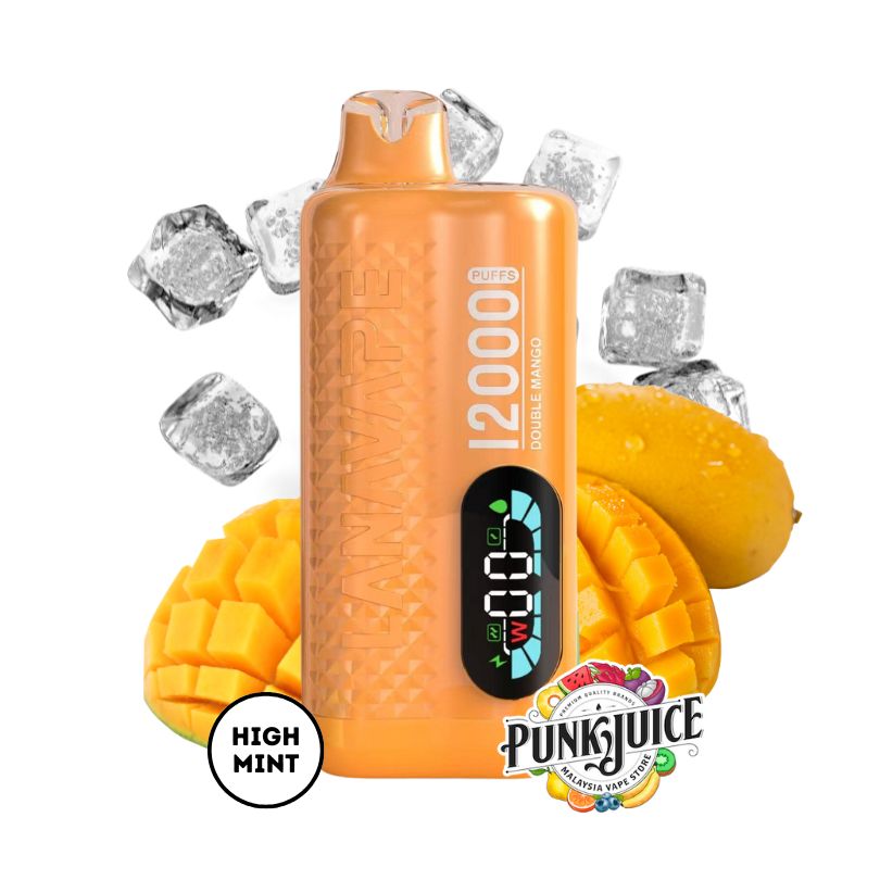 LANAVAPE FIZZ 12,000 3% - Led Screen - Disposable Pod