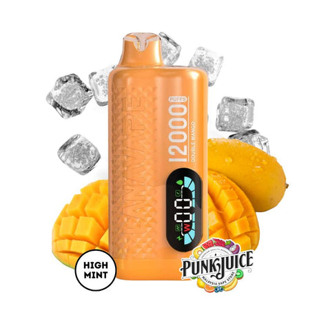 LANAVAPE FIZZ 12,000 3% - Led Screen - Disposable Pod