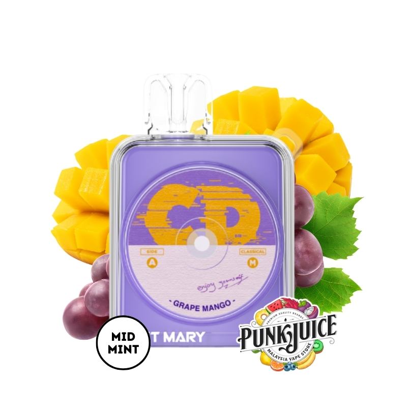 Lost Mary CD 12,000 5% Disposable Pod - Grape Mango Cartridge
