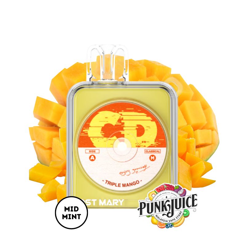 Lost Mary CD 12,000 5% Disposable Pod - Triple Mango Cartridge