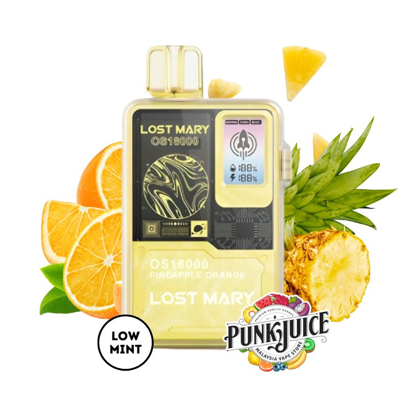 Lost Mary OS18000 (18K) 5% - Led Screen - Disposable Pod