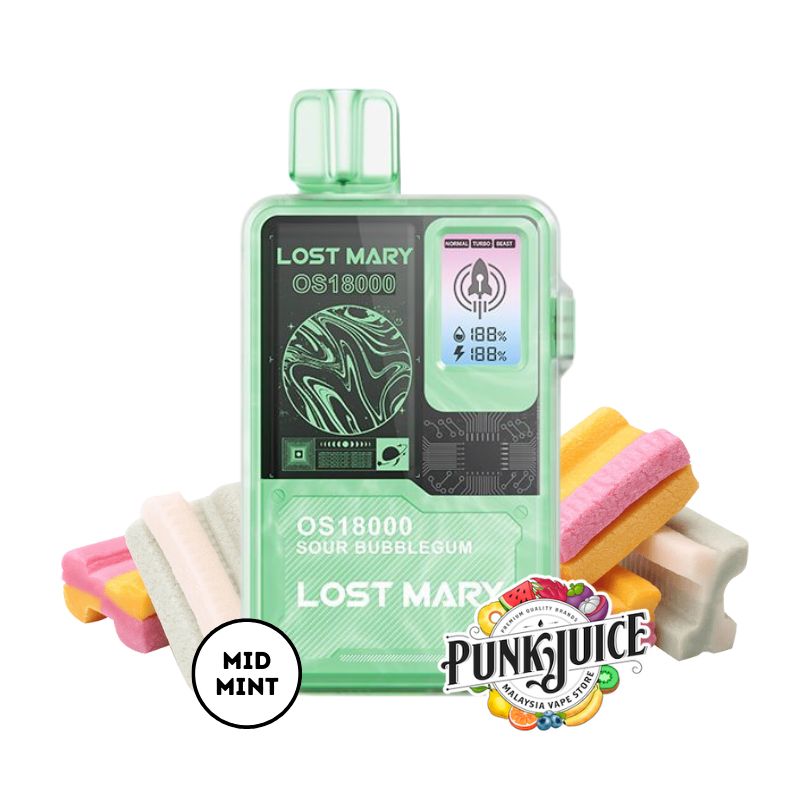 Lost Mary OS18000 (18K) 5% - Led Screen - Disposable Pod