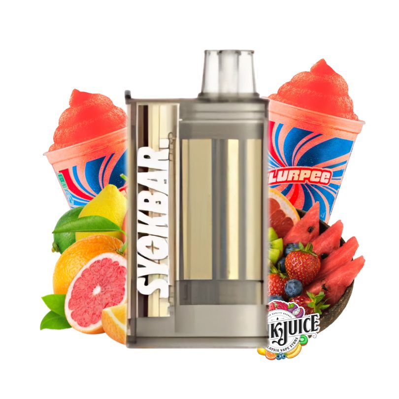 SyokBar 15,000 (15K) 3% - LED Display - Disposable Pod