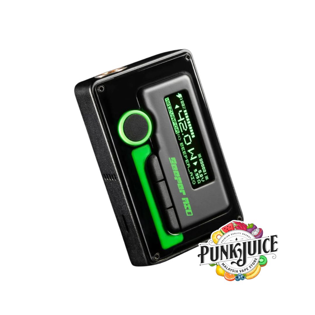 WizVapor Beeper AIO Box Mod Starter Kit - Classic Black