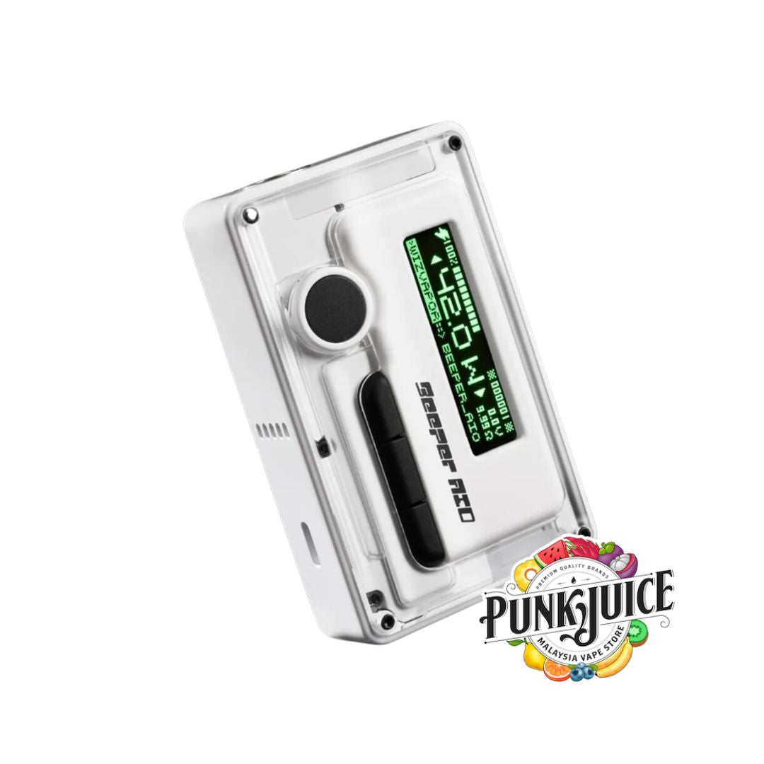 WizVapor Beeper AIO Box Mod Starter Kit - Manga White