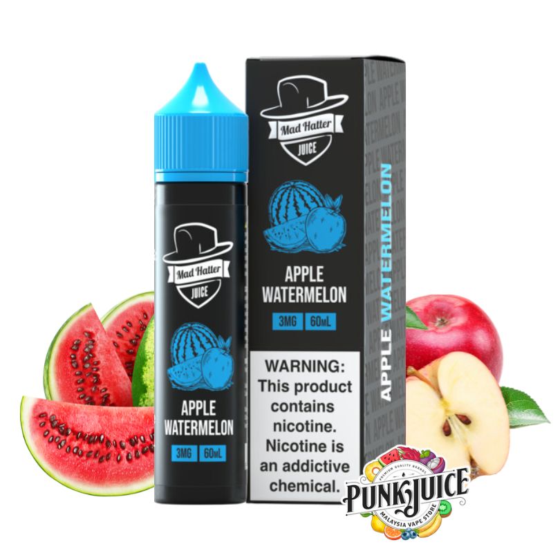 Mad Hatter - Apple Watermelon - 60ml