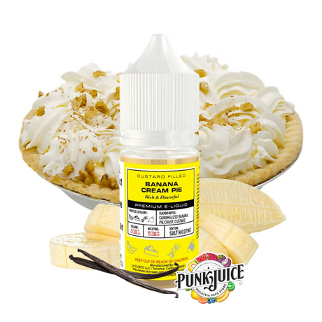 Glas Basix Vapor - Banana Cream Pie - Salts - 30ml