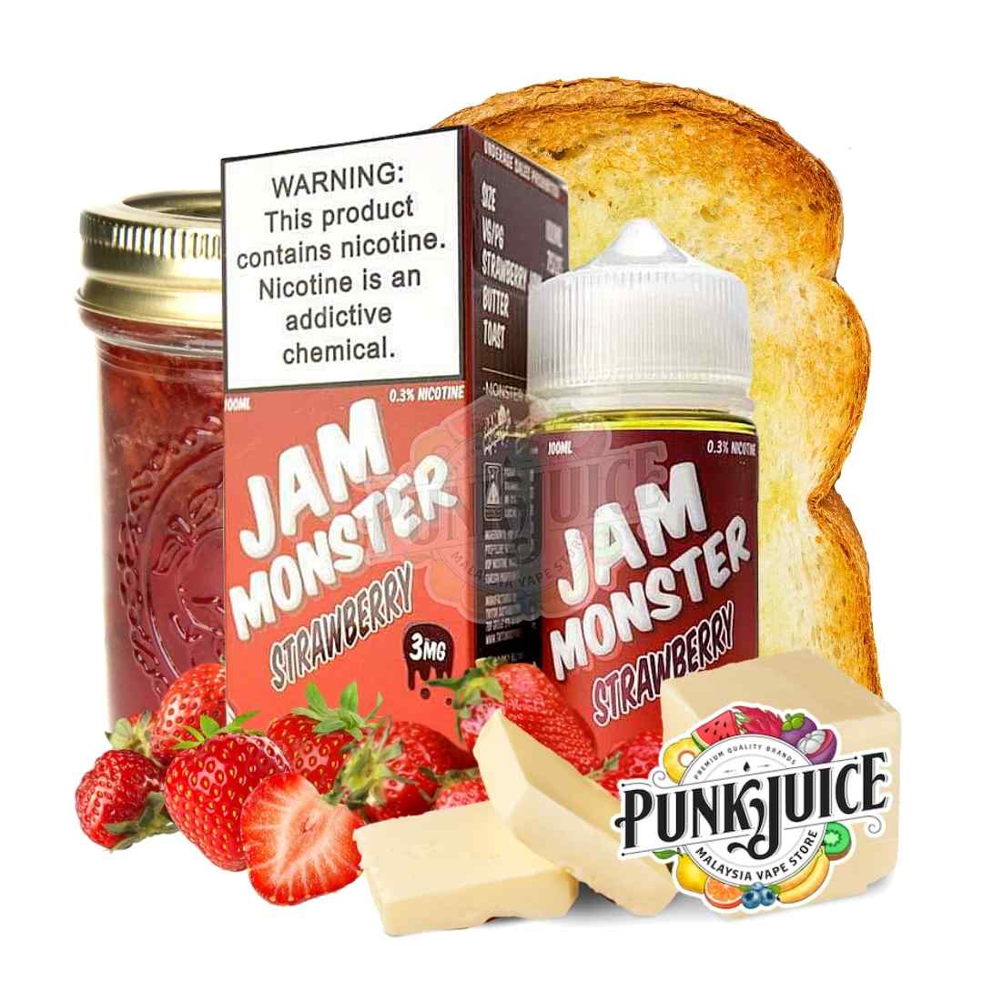 Jam Monster - Strawberry - 100ml