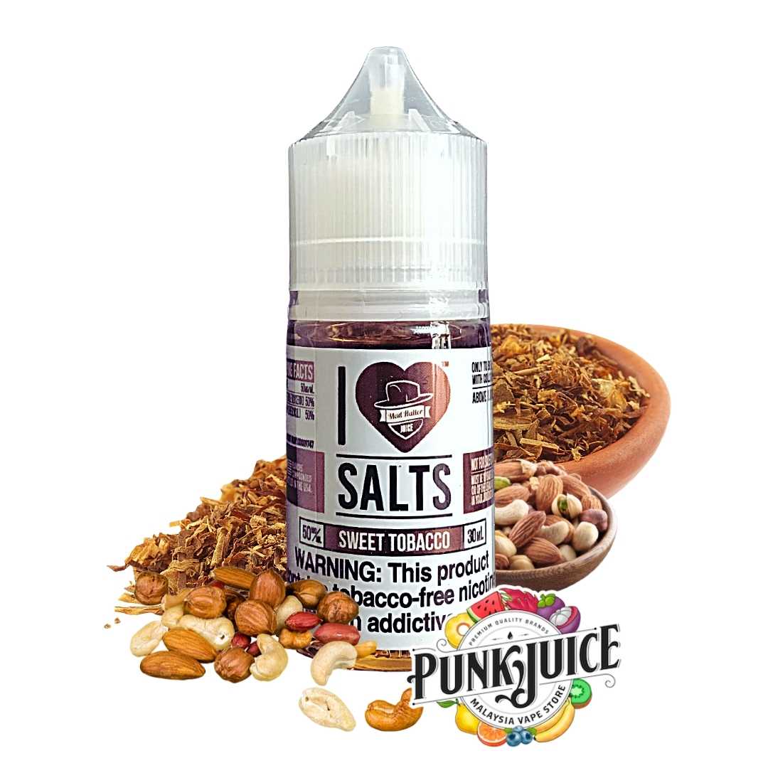 Mad Hatter - I Love Salts Sweet Tobacco - Salt - 30ml