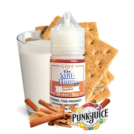 The Milk House Salts by Gost Vapor - Graham Cracker - Salt - 30ml