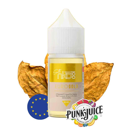 Naked 100 - Euro Gold Tobacco Series - Salt - 30ml